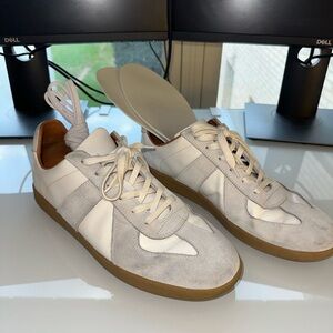Beckett Simonon White and Gray German Army Trainers (GAT)